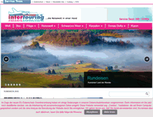 Tablet Screenshot of intertouring.de